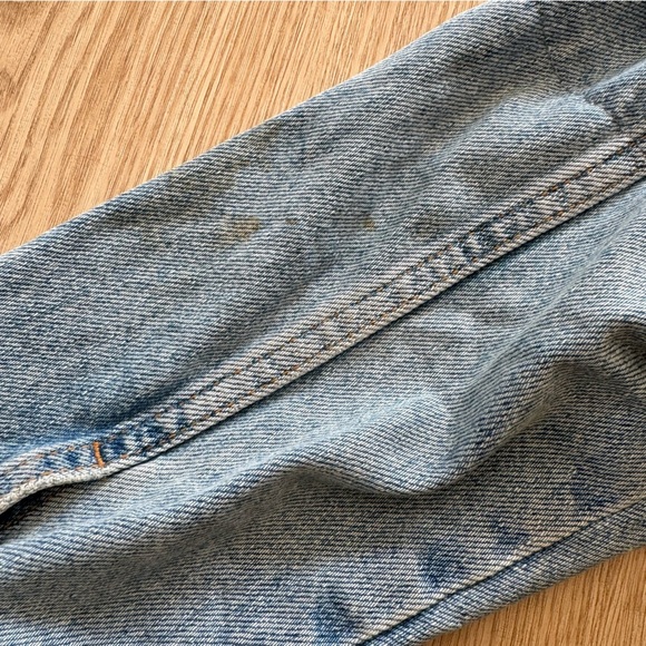 Top shop chainmail cut out patch jean jacket - Picture 3 of 4